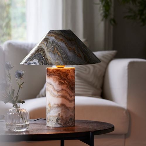 Marnie marmor bordslampa