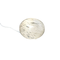 Globus bordslampa glas vit