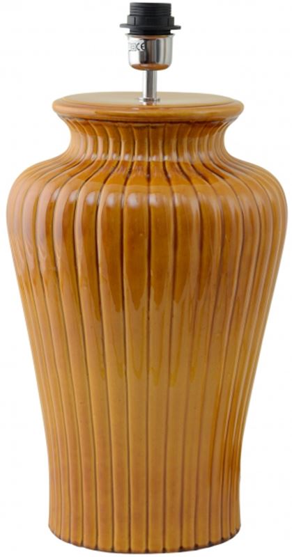Dalia lampfot senapsgul